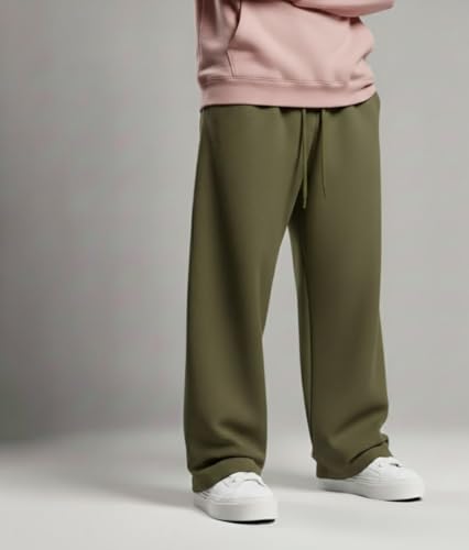 Image of dockstreet Track Pant for Men || Baggy Fit || Track Pants || Full Elastic Jogger Track Pant || 100% Cotton