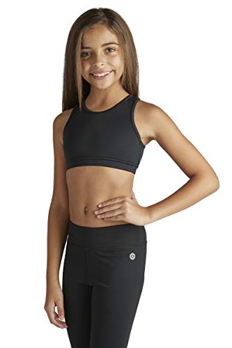 Liakada Girls Ascent Stylish & Supportive Sports Bra with Wide Shoulder Straps Dance, Gym, Yoga, Cheer!2