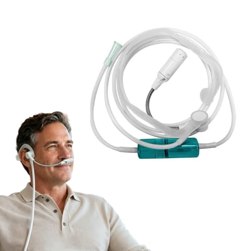 Nasal Cannula for Oxygen, 7 ft Oxygen Tubing with Ear Hooks