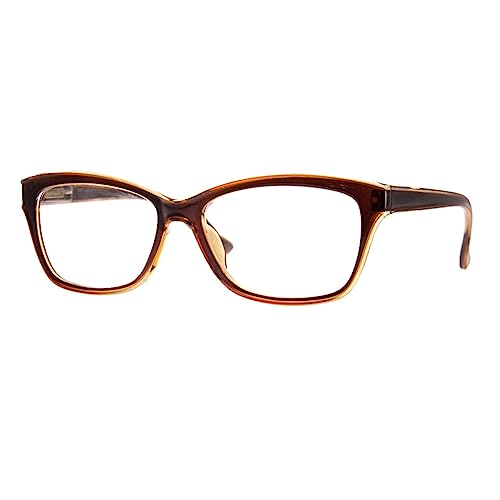 A.J. New MillenialReading Glasses Rectangular Brown 50