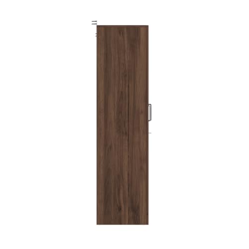 Image of Wakefit Wardrobe for Bedroom | 1 Yr Warranty | Cupboard for Bedroom, Almirah, Wooden Wardrobe, Multi-Shelves Storage with Mirror, Density:680-750 kg /m, Free Installation from Brand (Twill - CW)