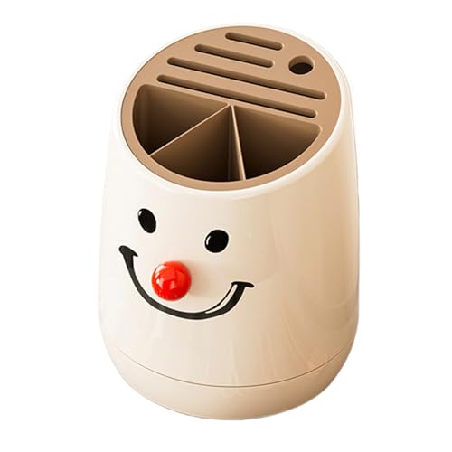 Soporte para cuchillos de cocina, organizador redondo para cuchillos, organizador compacto 360 ° con diseño para el hogar y el hogar