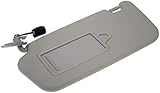 Dorman 74207 Driver Side Sun Visor Compatible with Select Hyundai Models, Grey