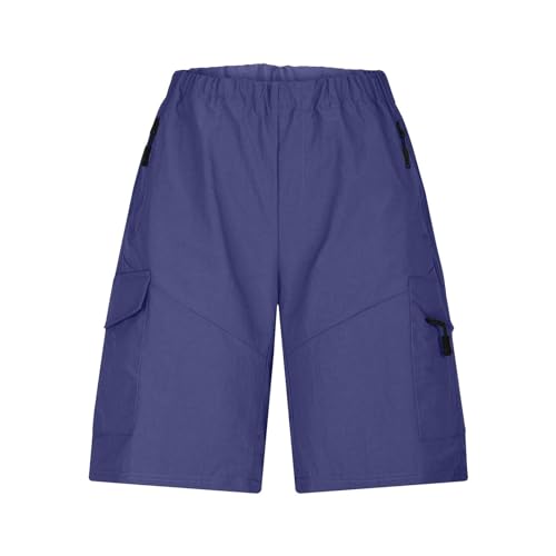 Casual Shorts Broek voor Mannen Zomer Casual Shorts Heren Lichtgewicht Wandelen Shorts Outdoor Dunne Werk Klimmen Capri Shorts met Multi Zakken Mens Brede Shorts - Afbeelding 3