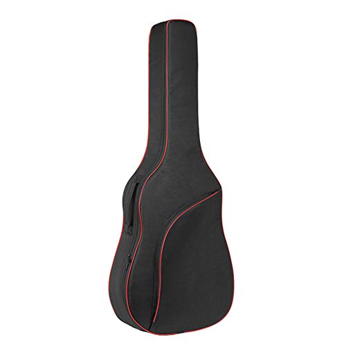 Housse de Guitare, Sac de guitare, étui à instrument 41 pouces Sac à dos guitare acoustique épais avec tampon à double… - Les Beatles, Paul McCartney, John Lennon, RIngo Starr, George Harrison Housse de Guitare, Sac de guitare, étui à instrument 41 pouces Sac à dos guitare acoustique épais avec tampon à double…