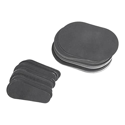 SM SunniMix Bulk 80Pcs & Legs Facial Hair Smooth Removal Pad Remover Exfoliator