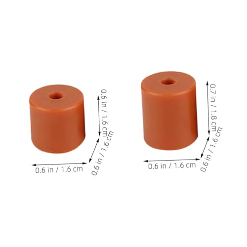 BUGUUYO 4 Pcs Acessórios Para Impressoras Cama Monta Coluna De Nivelamento Espaçadores De Silicone P