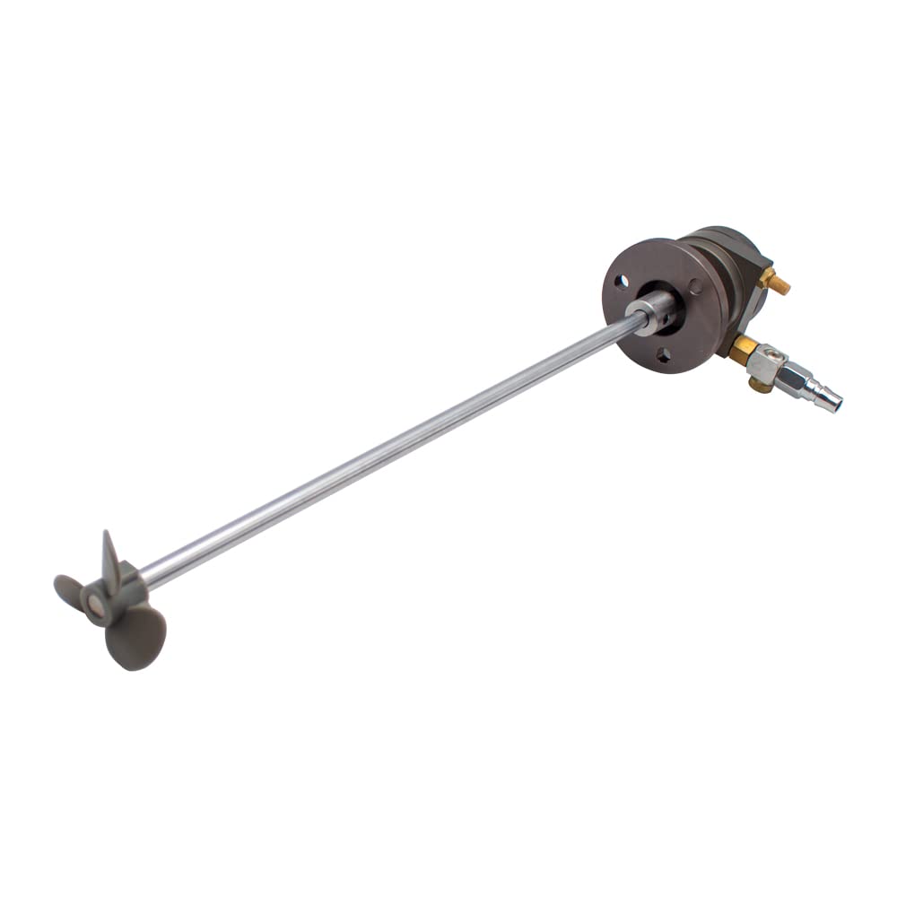 Toplionace Mezclador de Pintura de la Máquina del Agitador de Aire de 5L, 1 Ventilador Mezclador de Líquido de 1/16 HP Agitación de Pintura Agitador Industrial Neumático 1 Galón 50-6000rpm (A)