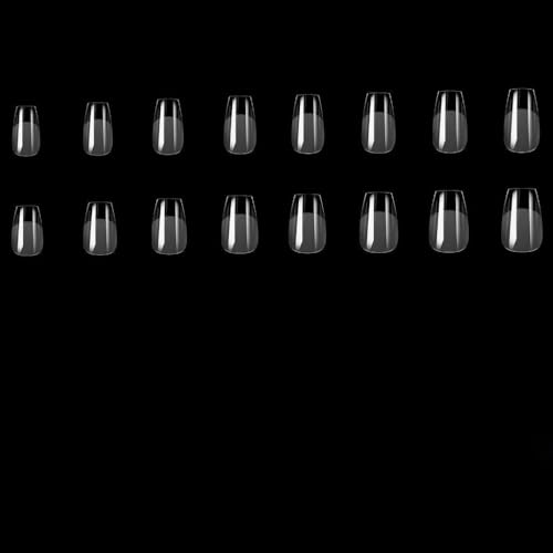 480x/Set Semi-Frosted Nails Tips for Nails Extensions Press On Nails Soft Gels Tips Full Covers False Nails Tips