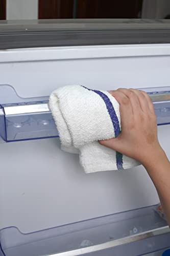 Avalon Towels Terry Bar Mop Towels (Value Pack of 60) Size 16\"x19\" – Absorbent and Durable, Multipurpose Cleaning Rags, Cotton Cleaning Cloths, Terry Cloth Rags, Reusable Shop Rag - Thumbnail 5