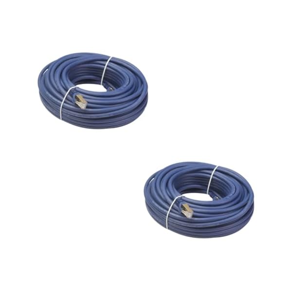 OSALADI 2 Stück 20 Ethernet-Kabel Netzwerk-LAN-Kabel Kommunikationskabel Computer-LAN-Kabel Cinch-Kabel druckerkabel Ethernet Kabel Netzwerkkabel Lautsprecher Audioleitung