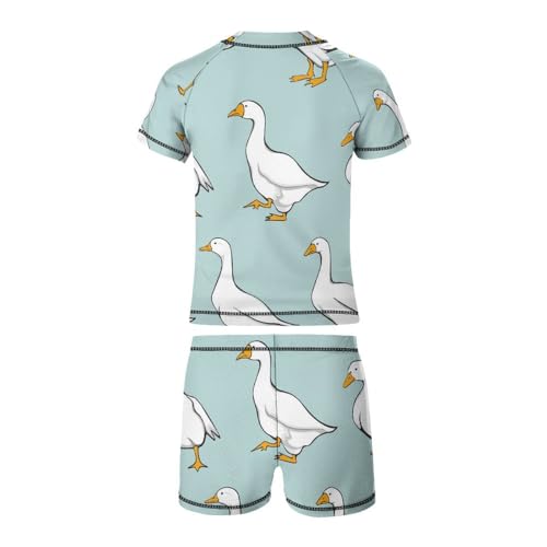 Cute GeeseChildren's Swimsuits Boys Two Piece Suit9-11Y（140cm）3