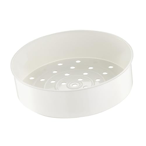 ZJchao Plateau de Cuisson à la Vapeur Universel en Plastique pour Cuiseurs à Riz, Accessoire de Cuisine Compatible pour une Cuisson à la Vapeur Saine, Grille d'insertion Facile à Nettoyer (3L)