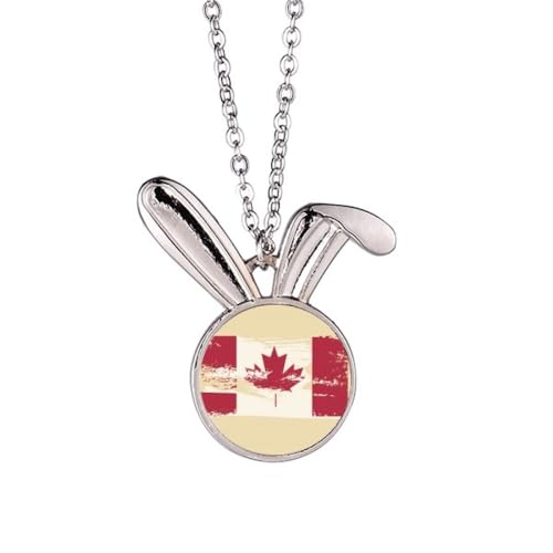 Collier drapeau canadien à porter au quotidien pour un style explorateur