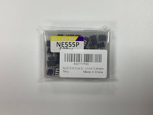 ne555 ne555p timer ic ne555n chip dip-8 8-pinpack of 50pcs