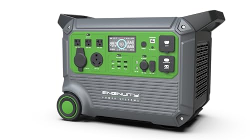 E3600 Portable Power Station, 3686Wh LiFePO4 Battery, 3600 Watt, ...
