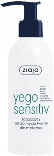 ZIAJA Yego Sensitiv Beruhigendes Gesichtsgel für Herren, 200 ml, 01295…