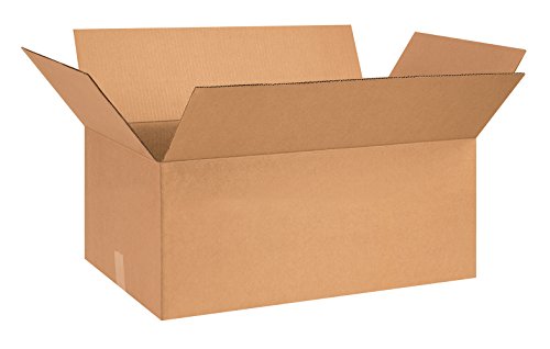 Image of BOX USA Shipping Boxes Large 26 inchL x 16 inchW x 10 inchH 20-Pack - Corrugated Cardboard Box for Moving, Mailing, Packing, Packaging and Storage