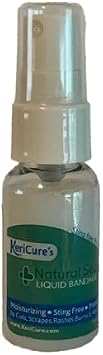 Natural Seal Liquid Bandage Spray - Sting-Free, Hypoallergenic Wound Care for Cuts, Scrapes, and Skin Irritations - Water-Based Formula for Kids, Adults & Sensitive Skin - Made in USA, 1 Ounce