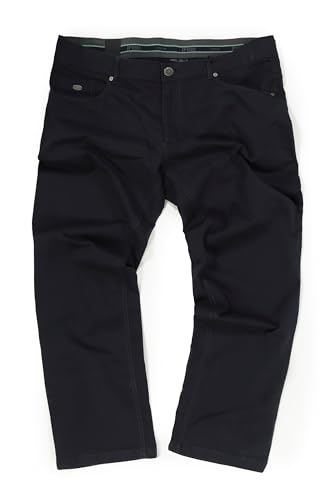 JP 1880 Herren große Größen Übergrößen Menswear L-8XL 5-Pocket Hose, elastischer Bund, Regular Fit dunkel Marine 66 717157730-66
