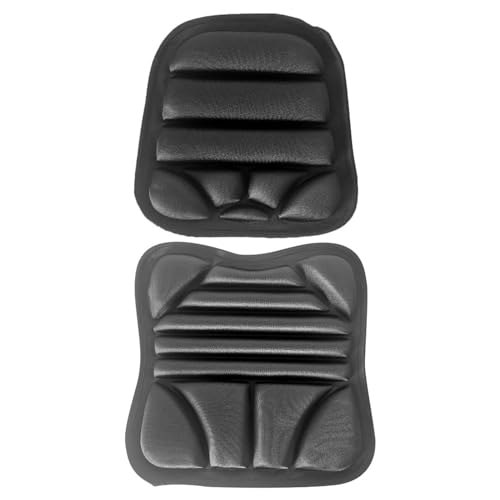 Cojín para asiento de motocicleta transpirable con absorción de golpes pack de 2 unidades