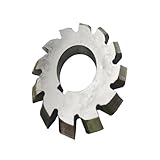 1 Piece Involute Spline Disc Gear Milling Cutter HSS Material, PA 30 Degrees Gear CNC Milling Cutter(3 * 1.25)