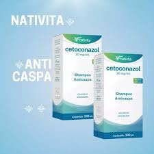 Kit 3 Shampoo Cetoconazol Anticaspa 100ml Nativita