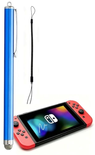 ���j�o�[�T���X�^�C���X�y�� Nintendo Switch�ASwitch Lite�A3DS�A2DS XL�ɑΉ� - �Ód�e�ʎ��^�b�`�X�N���[���y���A�׎��A�����x�A���Ȃ�+�X�v�����O�������[�h (�_�[�N�u���[)