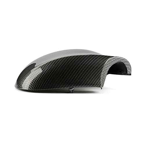 Coques de rétroviseur 51167205291 noir carbone ABS pour E90 E91 LCI 2009-2011 - 4