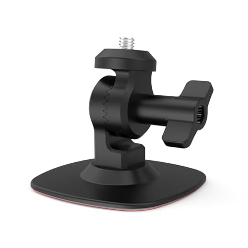 PMFACE Action Camera Flexible Fixed Base for Motorcycle Windshield Curved Flat Mount Adhesive Camera Base