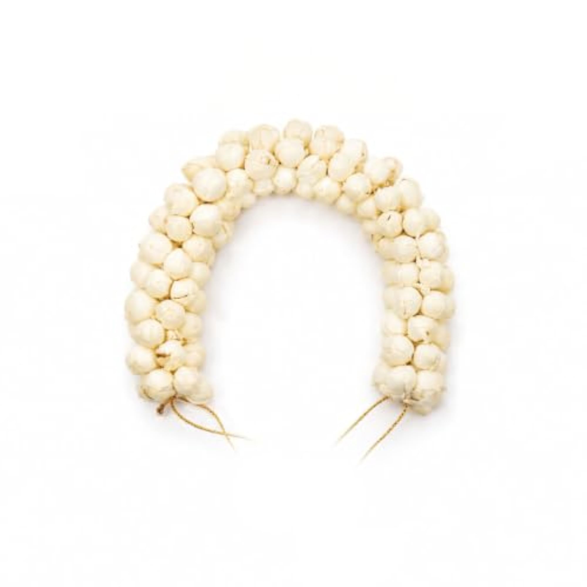 Elegant Artificial White Mogra Flower Hair Accessories for Women