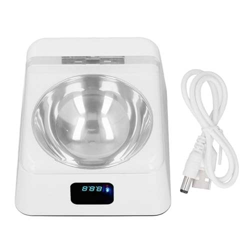 Sonew Induktionsdeckel Öffnung PET Smart Feeder mit Wiederaufladbarer Funktion für Kleine und Mittlere Hunde und Katzen, 350 Ml Automatische Infrarot -Sensing -Fütterungsschale