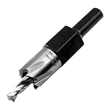 McJ Tools 16mm HSS M2 Drill Bit Hole Saw for Metal, Steel, Iron, Alloy, Ideal for Electricians, Plumbers, DIYs, Metal Professionals