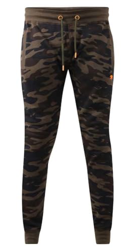 Jogging camouflage grande taille homme coupe serrée en coton confortable D555 Lambeth