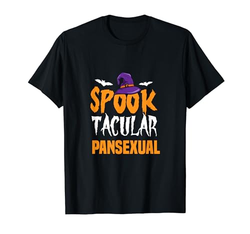 Spooktacular Pansexual Halloween Outfit Geschenk T-Shirt