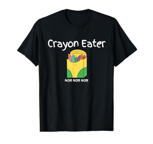 Crayon Eater Funny FPS Video Gamer Term Game Tanky Character T-Shirt
