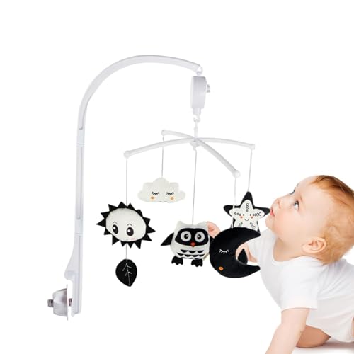 Mobile pour berceau électrique rotatif et musical le cadeau de naissance idéal pour crèche