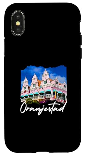 Aruba �A���o�̂��y�Y Oranjestad �I���j�G�X�^�b�h �X�}�z�P�[�X iPhone X/XS �p