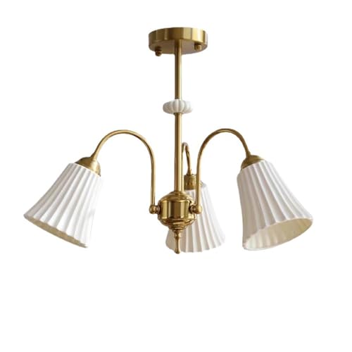 Lustre médiéval américain en cuivre avec ampoules LED intégrées