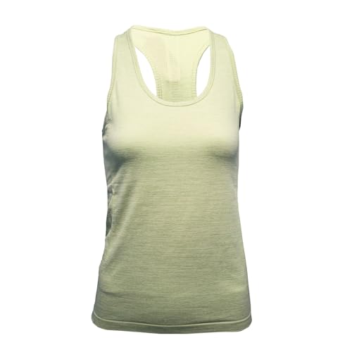 Image of TriDri Womens/Ladies Multi Sport Melange Seamless 3D Vest (L) (Sage Green)