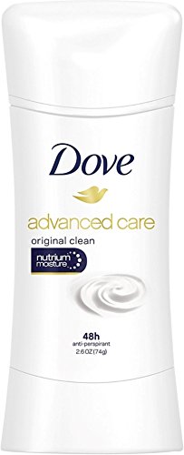 Dove Advanced Care Antiperspirant, Original Clean 2.60 oz (5 Pack)