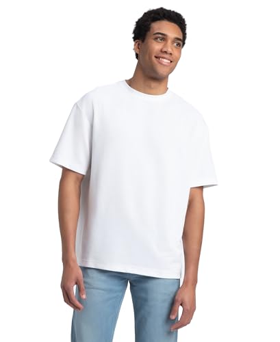 Image of Jockey UM23 Men Super Combed Cotton Blend Oversized T-Shirt with StayFresh Treatment
