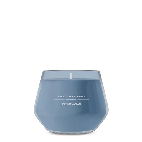 Yankee Candle Warm Luxe Cashmere Scented Candle, 10oz Studio Jar