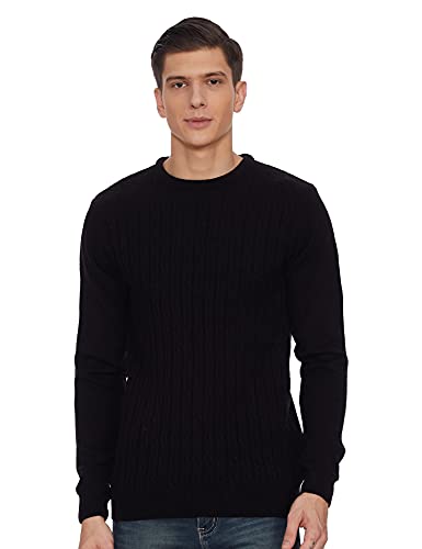 Image of Amazon Brand - Symbol Men's Casual Acrylic Crew Neck Sweater (Available in Plus Sizes)