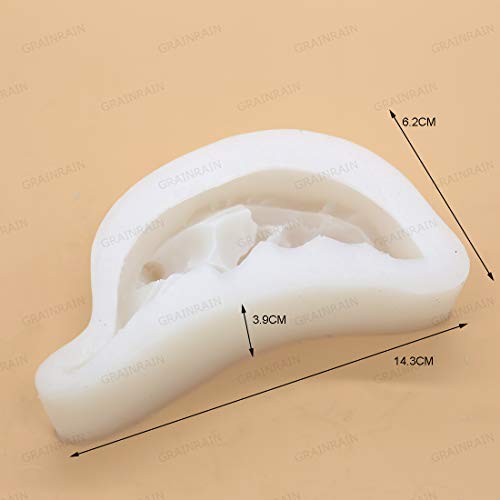 Grainrain Soap Mold Silicone Craft Baby Soap Making Mould Candle Resin Diy Handmade Mold (12288) #TOP4