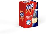Catch Expert Moustiques Recharge Liquide pour Diffuseur Electrique, Anti-Moustiques & Moustiques Tigres, Sans Parfum, 45 nuits (Lot de 6)