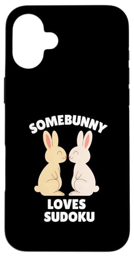 Somebunny Loves ���� ���킢�� �C�[�X�^�[�o�j�[ �p�Y�����D�� �X�}�z�P�[�X iPhone 16 Plus �p