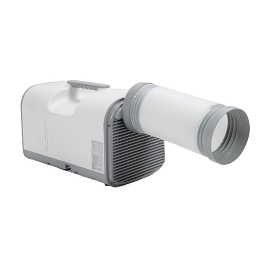 Xiuganpo Aire Acondicionado PortáTil De 4095 Btu, Aire Acondicionado para Tienda De CampañA De 420 W Temporizador Preestablecido De 24 Horas, para Tienda De CampañA, para Exteriores (EU
