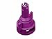 TeeJet AIC110025-VS Air Induction Spray Tip, 0.13-0.24 GPM, 30-100 psi, Stainless Steel - Purple