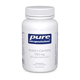 Pure Encapsulations - Acetyl-l-Carnitine (ALCAR) 500mg - Hypoallergenic Amino Acid Supplement - 60 Capsules